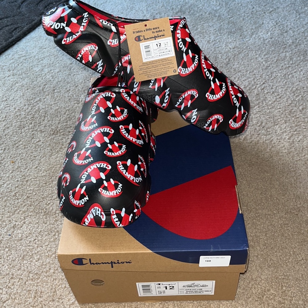 Champion Super Meloso Clog Sandals NWT